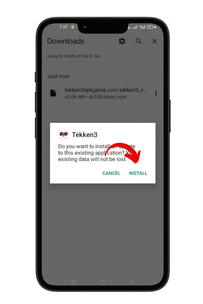 Tekken 3 Download - Step 3