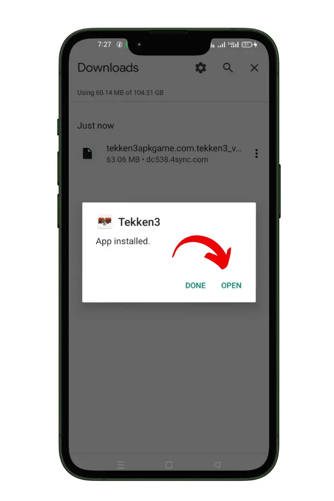 Tekken3 Download - Step 4