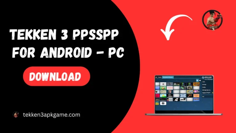 Tekken 3 PPSSPP ZIP & IOS file download